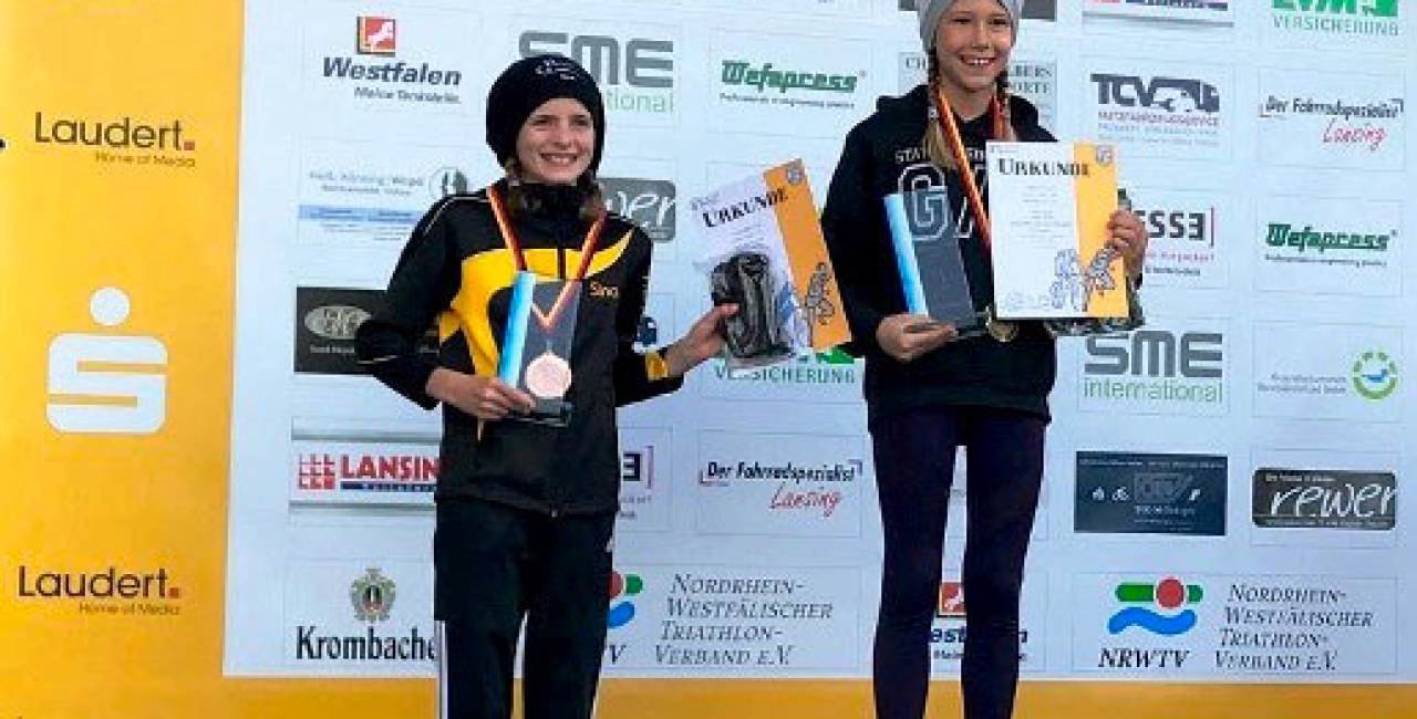 3 Podiumplätze bei den Nordrheinwestfälischen Triathlonmeisterschaften