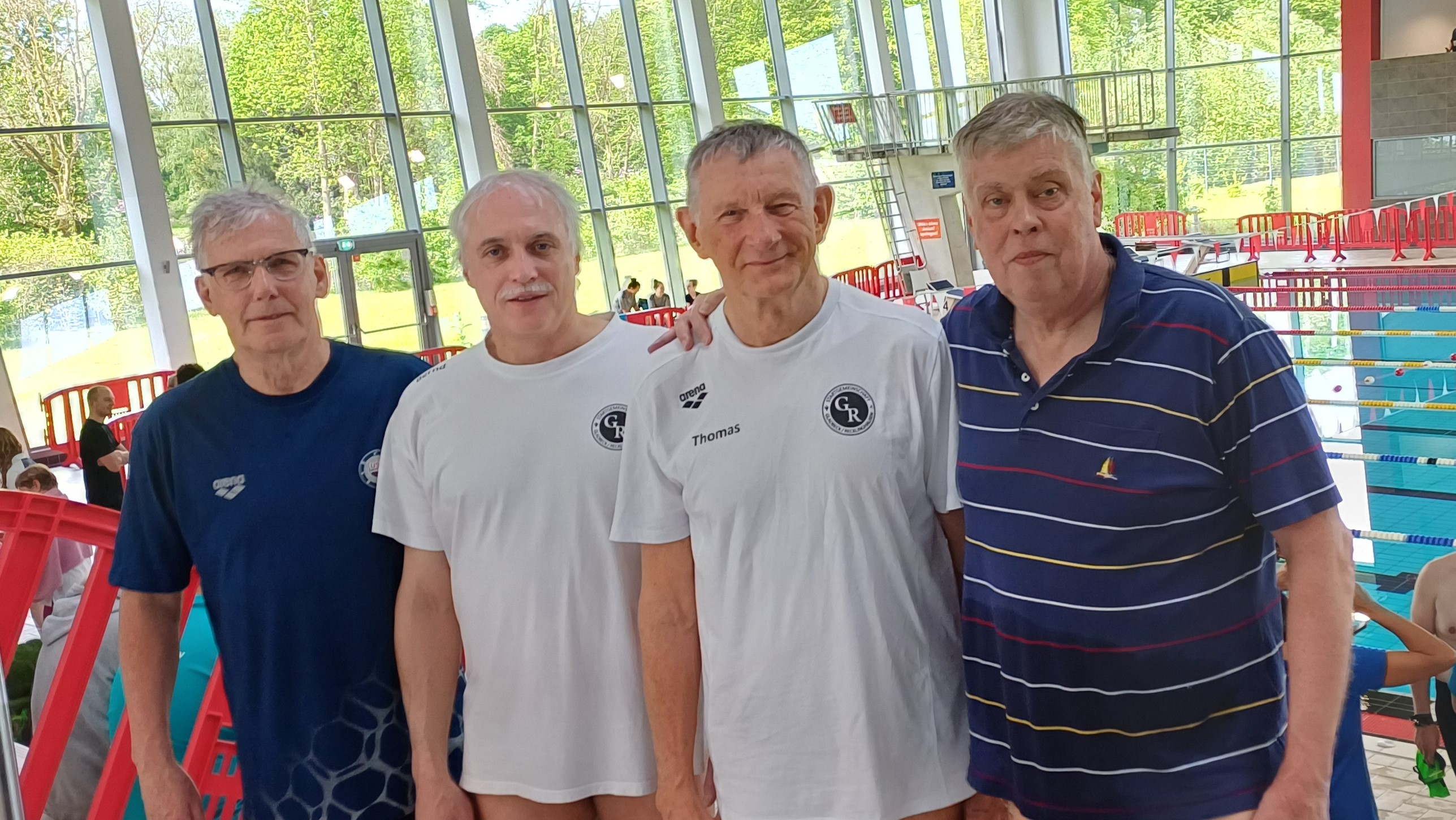 Masters-Schwimmer landen in Essen 9 x auf Platz 1